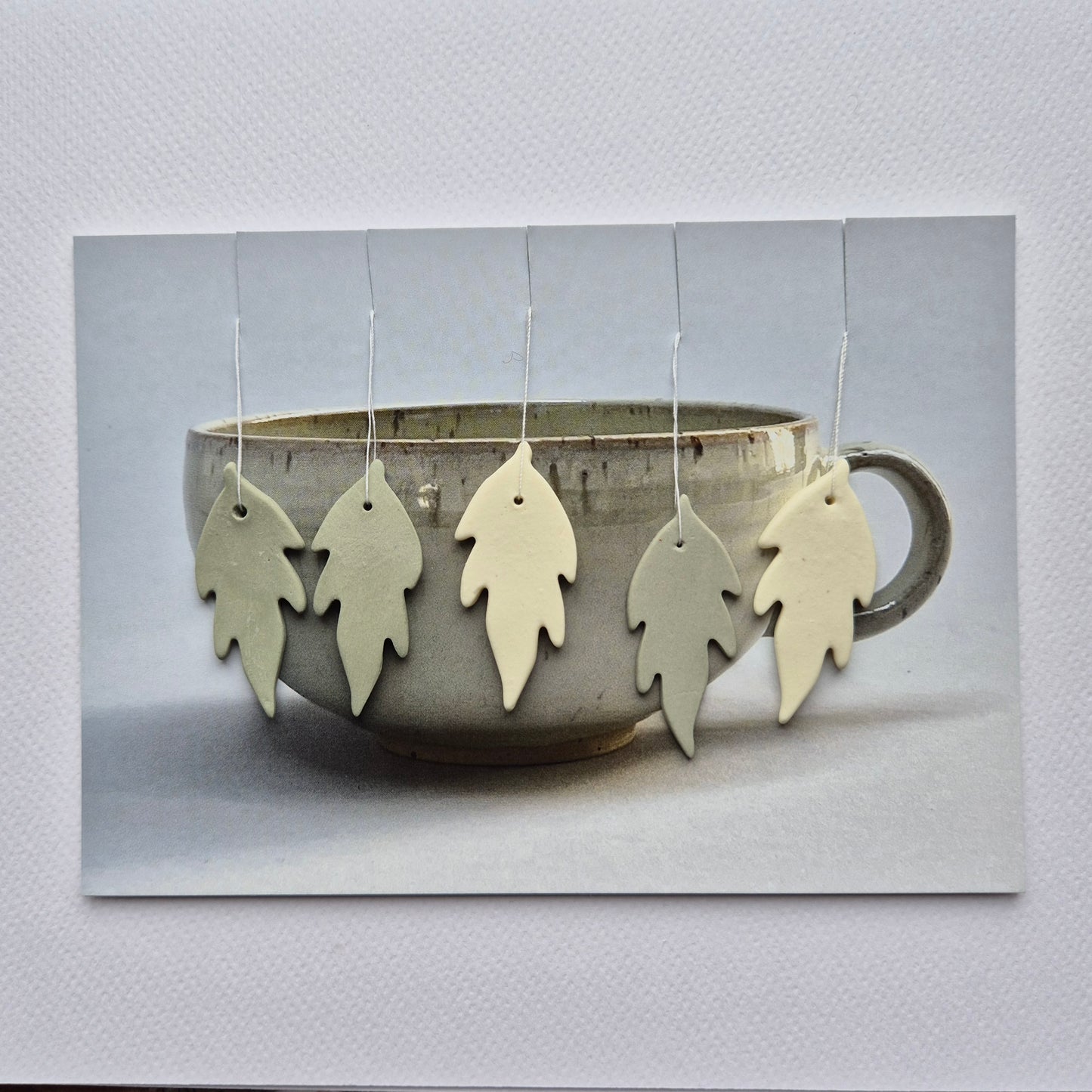 Forårsblad, gul og grøn farvekombi