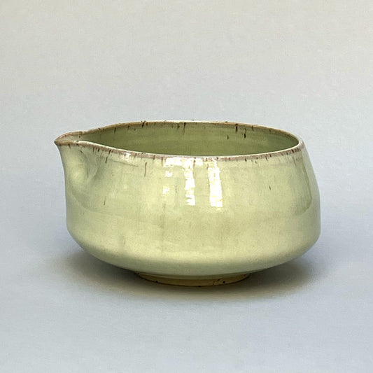 Matcha skål, mint grøn