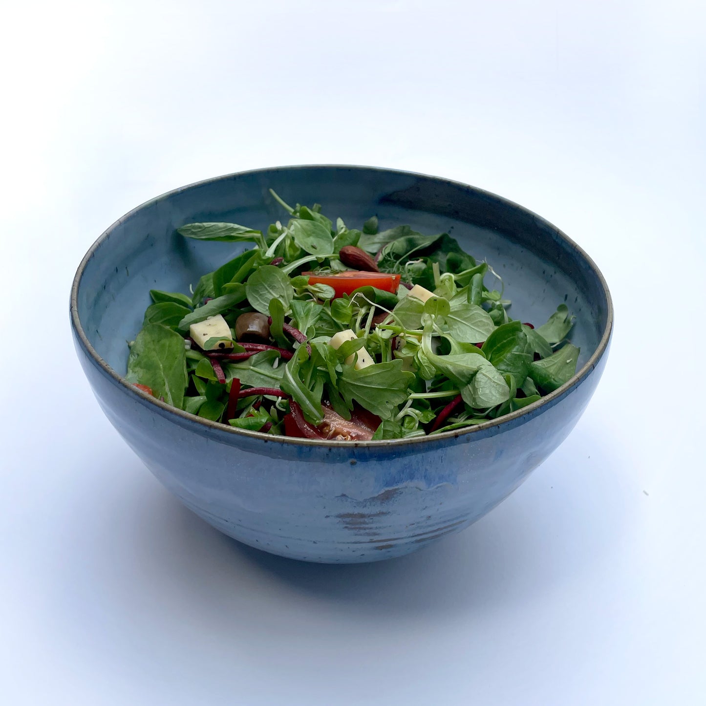 Salatskål, blå