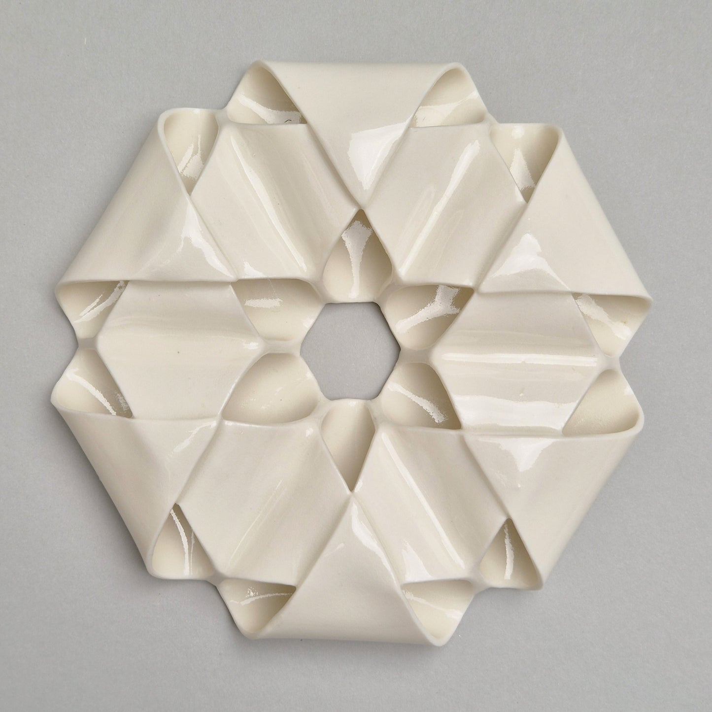 Hvid rosette
